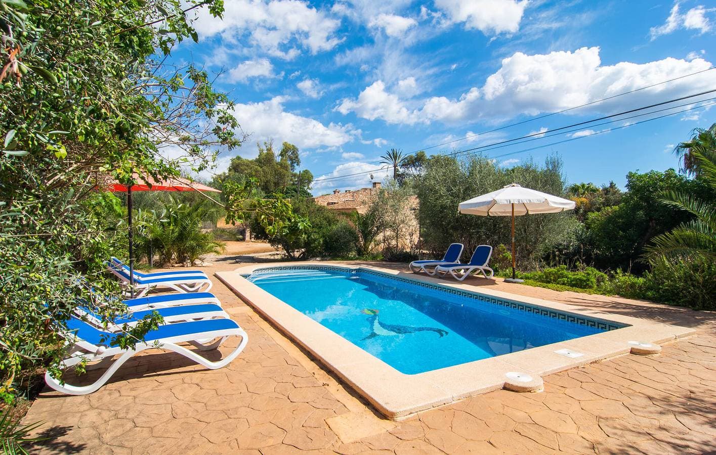 Foto 4 von 37: Es Llombards Terrassenwohnung mit Pool & Grill