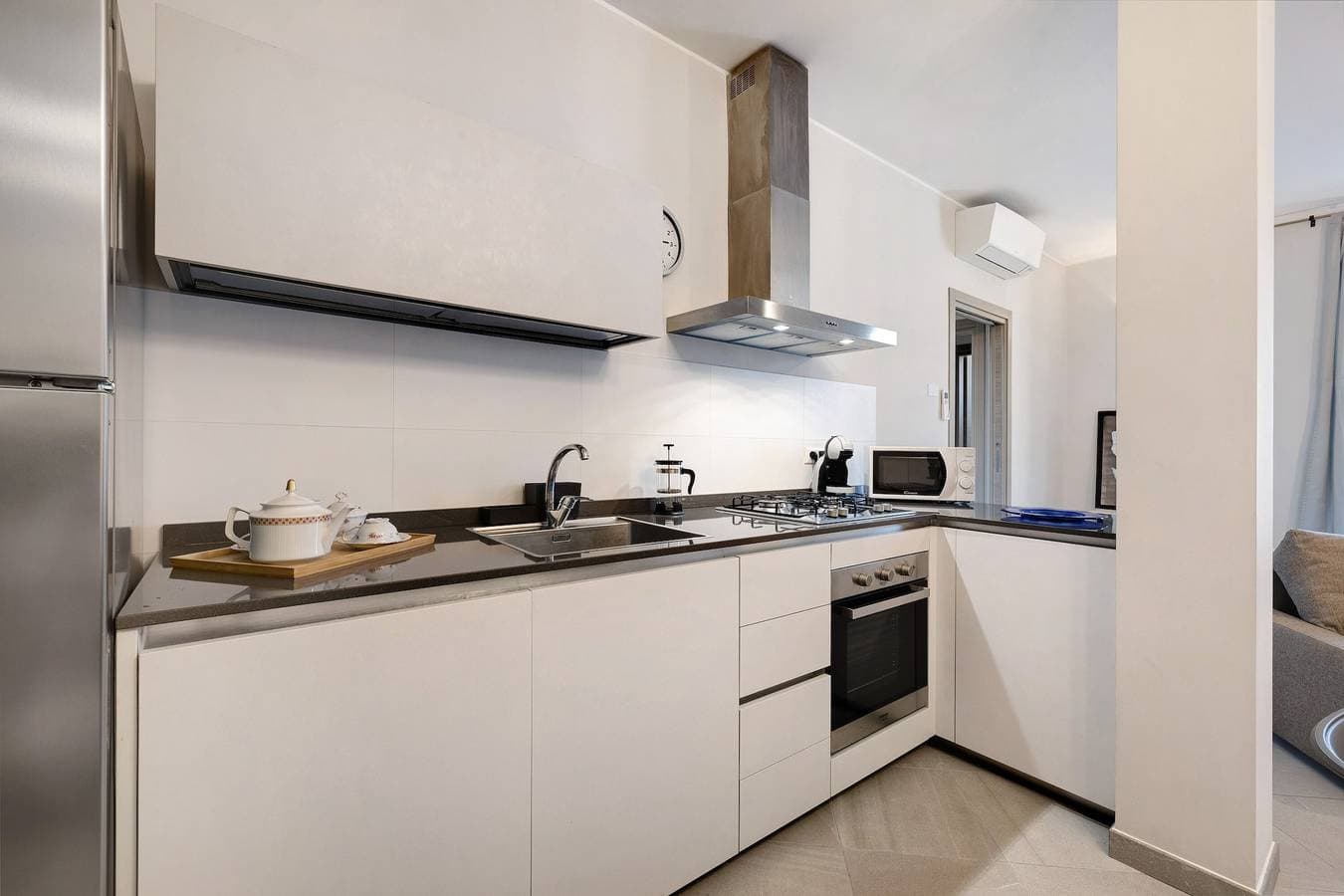 Foto 10 von 25: Ferienwohnung '4 Passi Mare 2' mit Balkonen, Klimaanlage und WLAN