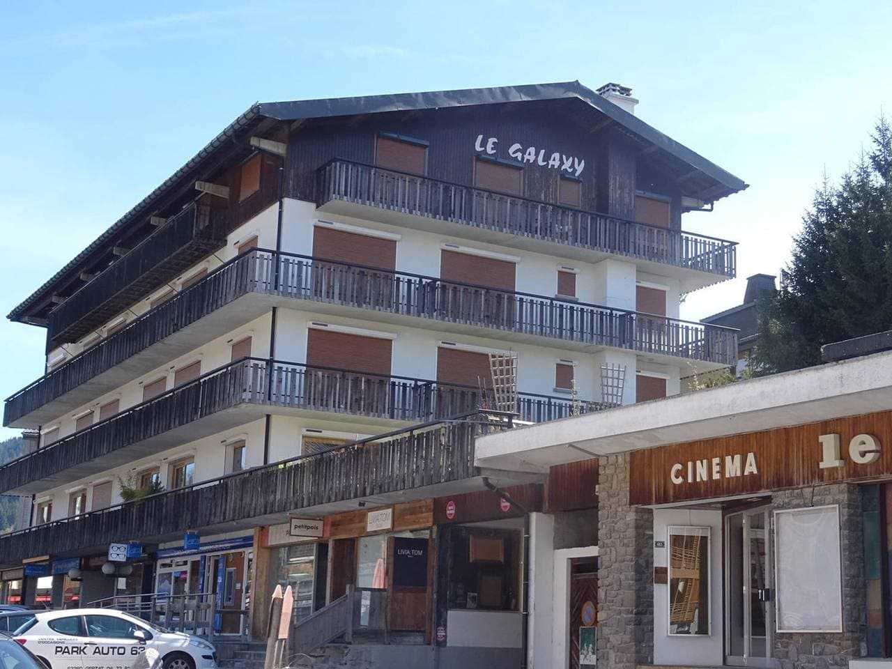 Foto 7 von 12: Zentrales Studio für 2 Pers. mit WIFI, Bettwäsche, Handtüchern und Balkon – Les Gets