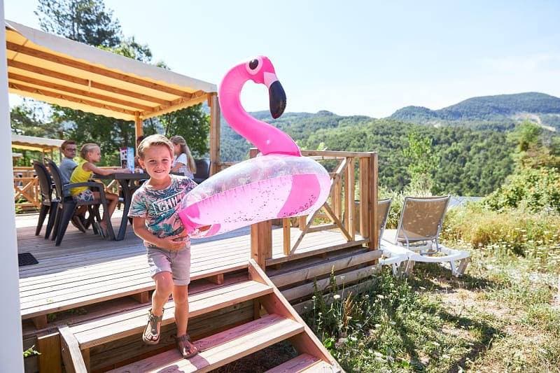 Foto 13 von 38: Rcn les Collines de Castellane — Glamping- Zelt Camomille