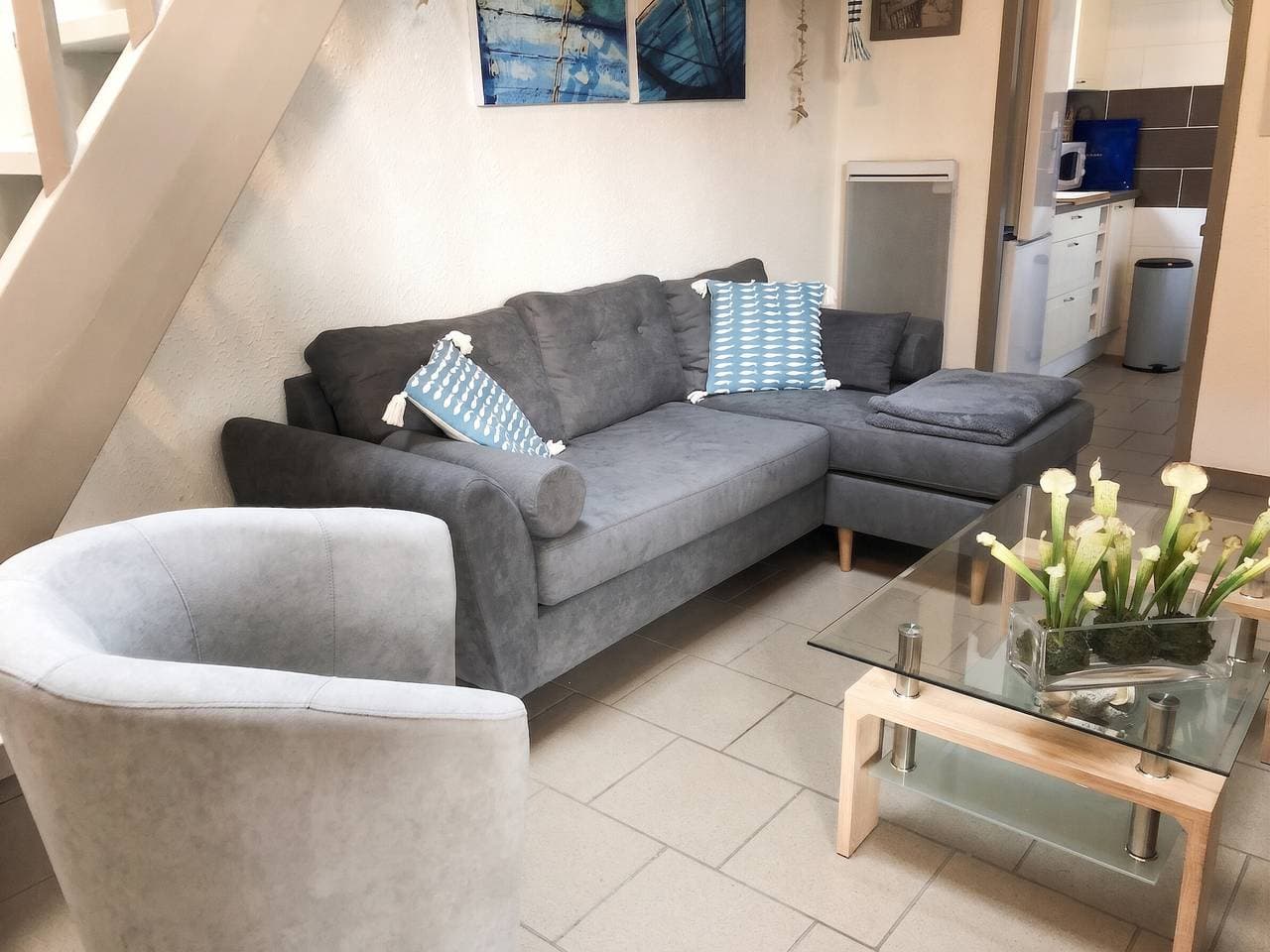 Foto 4 von 46: Charmante Wohnung in Saint-Julien 40 m² mit Gartenblick