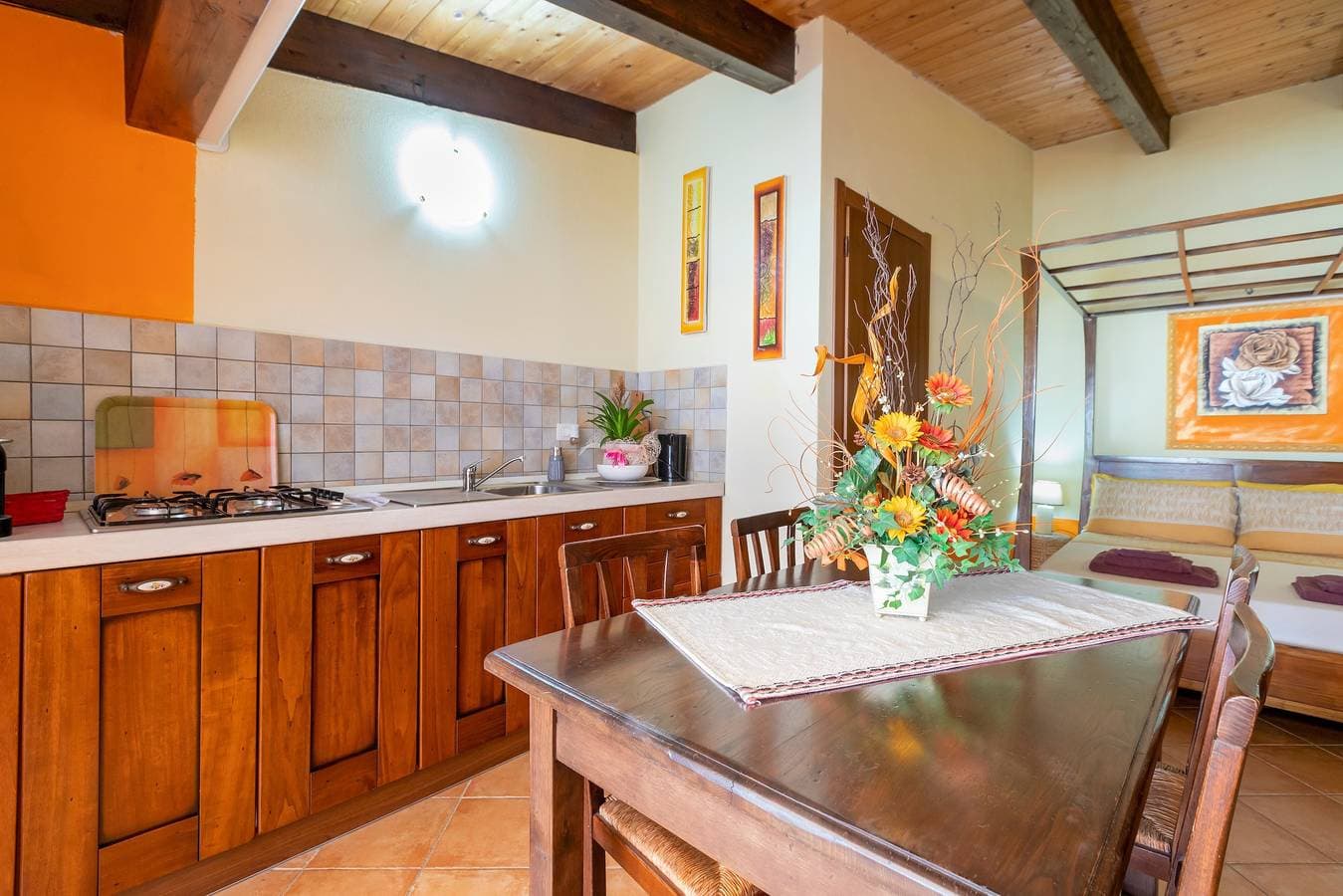 Foto 4 von 18: Studio 'Lo Scrigno' mit privatem Garten, WLAN und Klimaanlage