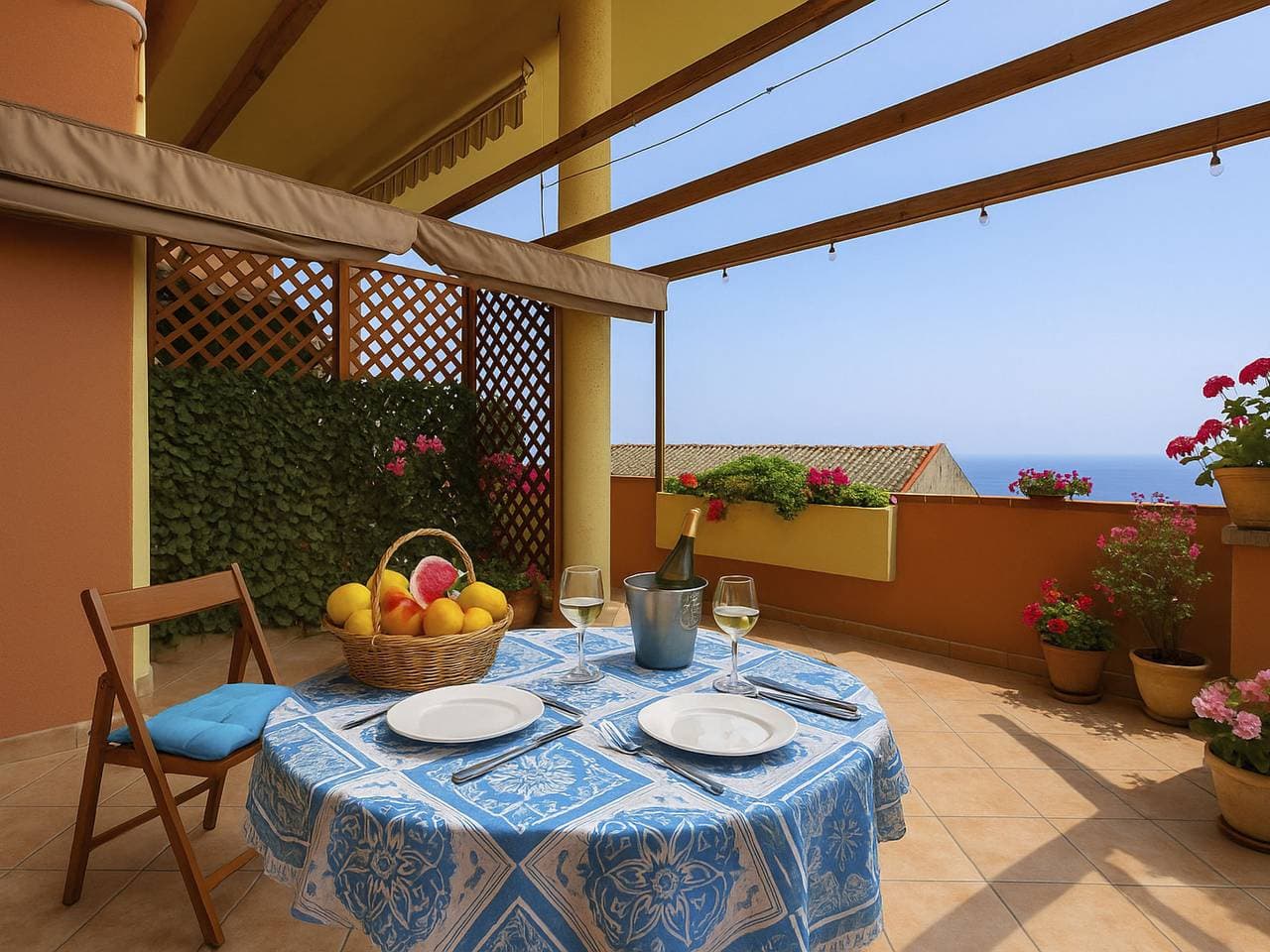 Wohnung Meerblick Porto Flavia 1