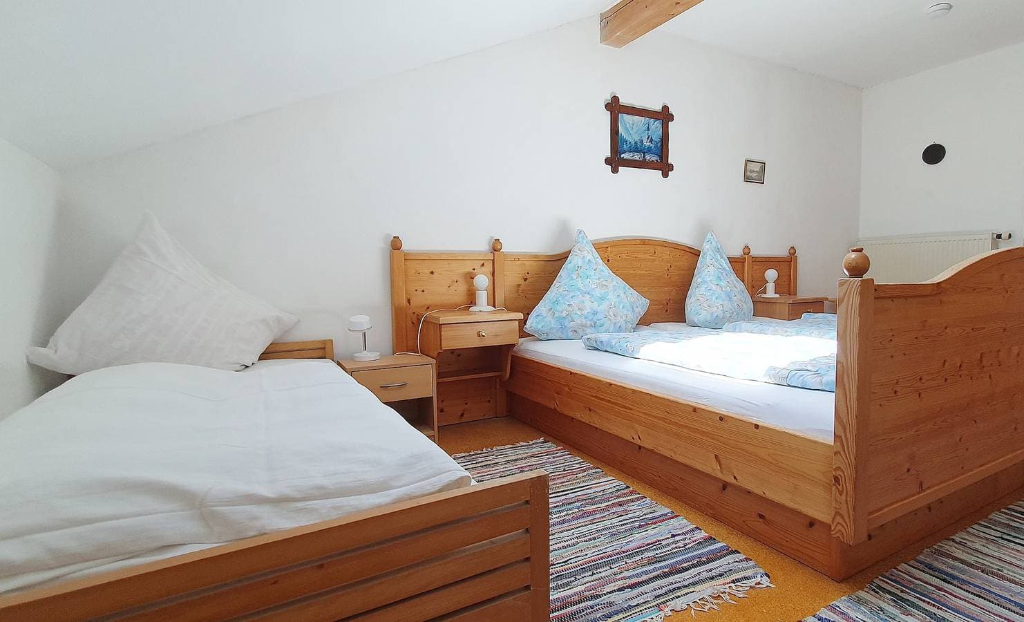 Foto 8 von 13: Hechlhof - Ferienwohnung 1, 52 qm für 1-4 Personen mit Balkon