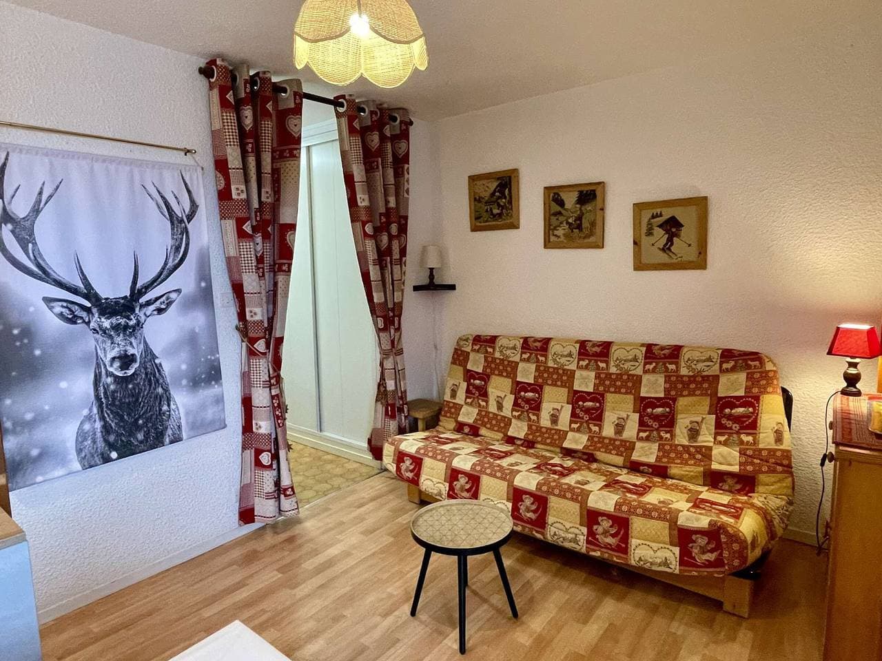 Foto 6 von 15: Studio Kabine Les Saisies, 4 Personen, zentral mit Balkon