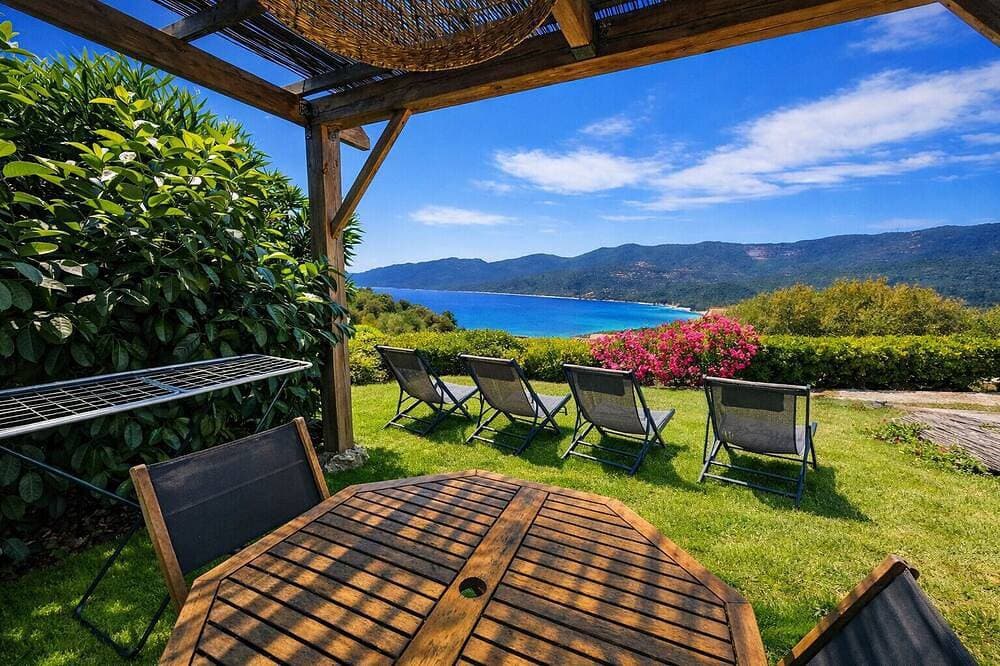 Seltene Villa mit Meerblick: Residenz *** beheizter Pool, Meer & Macchia 1
