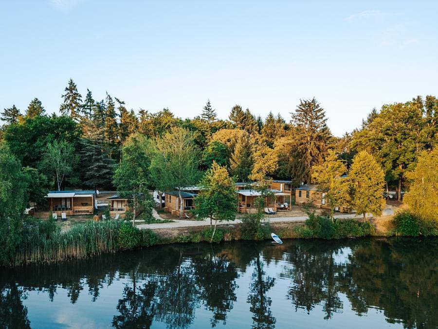 Foto 4 von 48: Camping Sunelia l'Etang de Sologne - Mobilheim 4 personen - Komfort 2 Zimmer