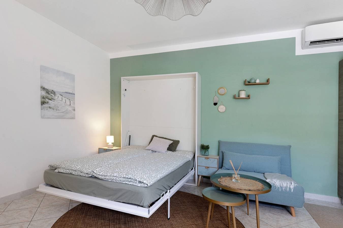 Foto 9 von 23: Einzimmerapartment 'Il Sire - Casa Vacanza' mit privater Terrasse, WLAN und Klimaanlage