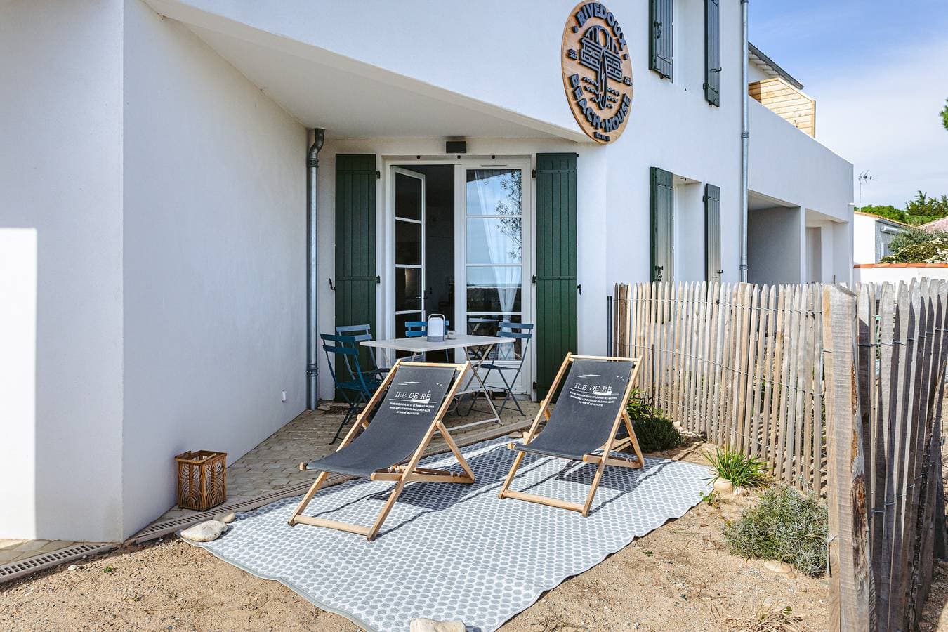 Foto 2 von 25: Appartement La Dune mit kleinem Garten, Meerblick, privater Terrasse und WLAN