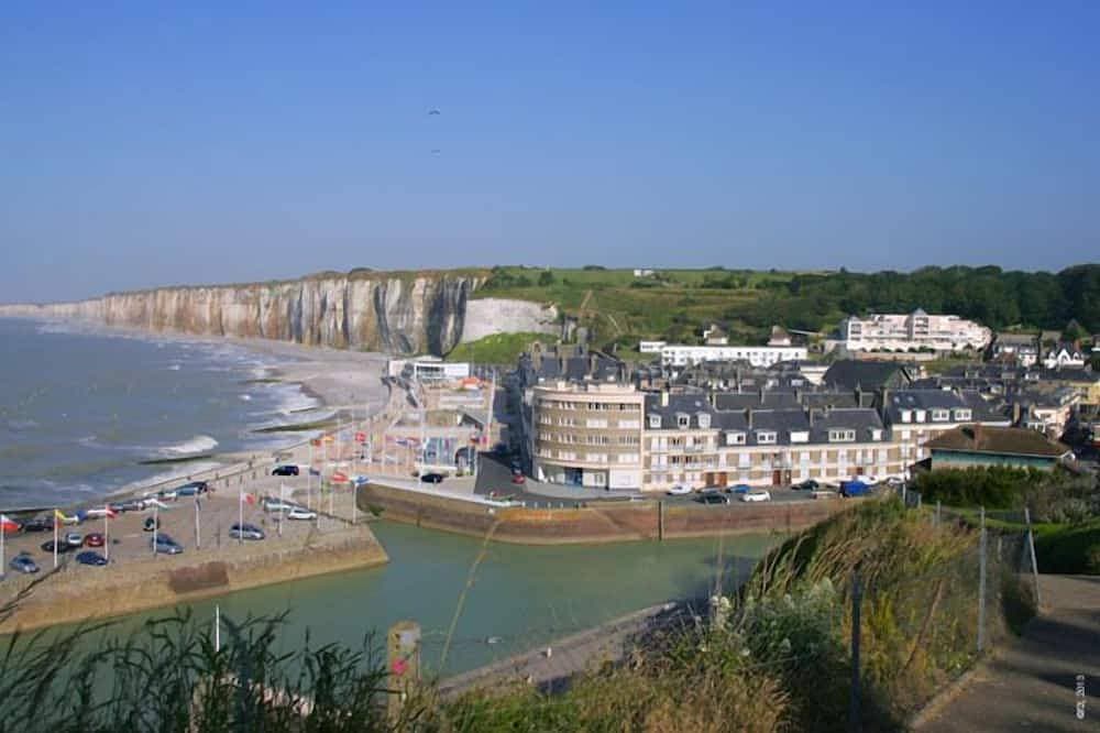 Voll ausgestattetes Studio mit Balkon, Blick auf das Meer, den Yachthafen und die Stadt 1