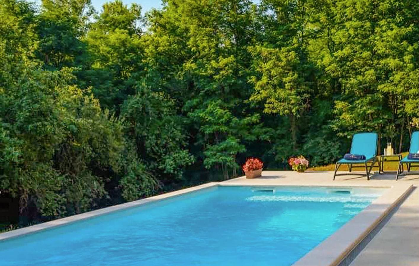 Foto 6 von 32: Geräumige 100 m² große Wohnung mit Pool, Terrasse, WLAN und Klimaanlage