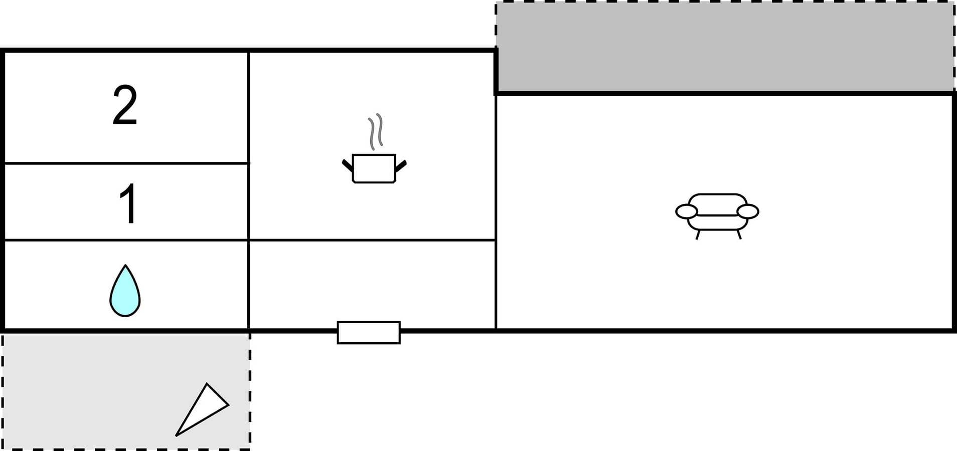 Foto 13 von 13: Ferienhaus für 4 Personen mit Garten