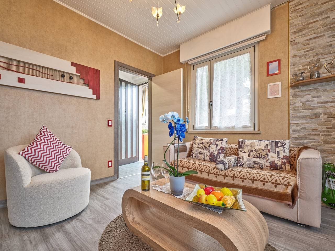 Foto 7 von 26: Komfortables Apartment mit Bergblick – Casa Aria