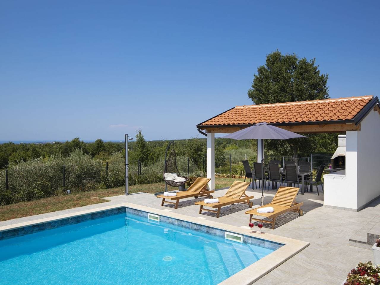 Foto 6 von 50: Villa Euphoria mit Pool, Sauna und Whirlpool