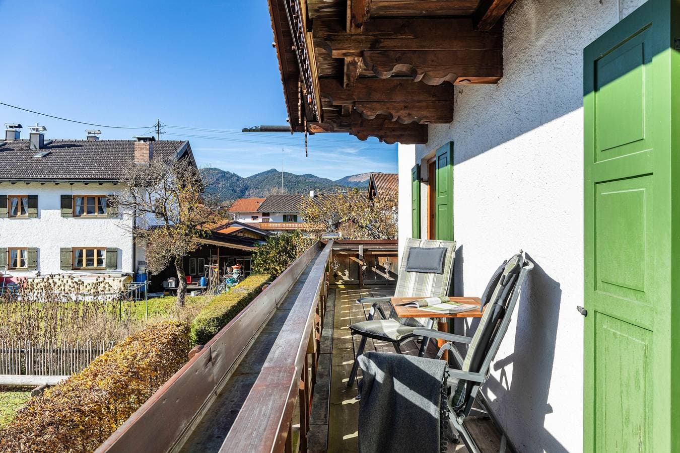 Foto 3 von 25: Apartment '1' mit Bergblick, Balkon und WLAN