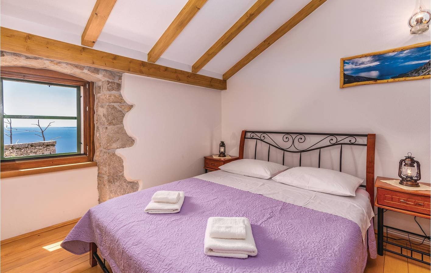 Foto 8 von 26: Gemütliche Ferienwohnung mit Terrasse, WLAN, Klimaanlage, 800 m vom Strand entfernt