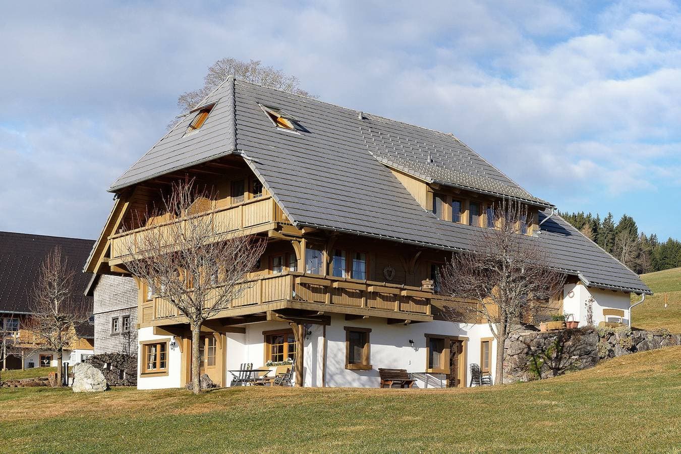 Foto 2 von 55: Ferienwohnung "Weißtanne" mit Bergblick, Gemeinschaftsgarten und WLAN