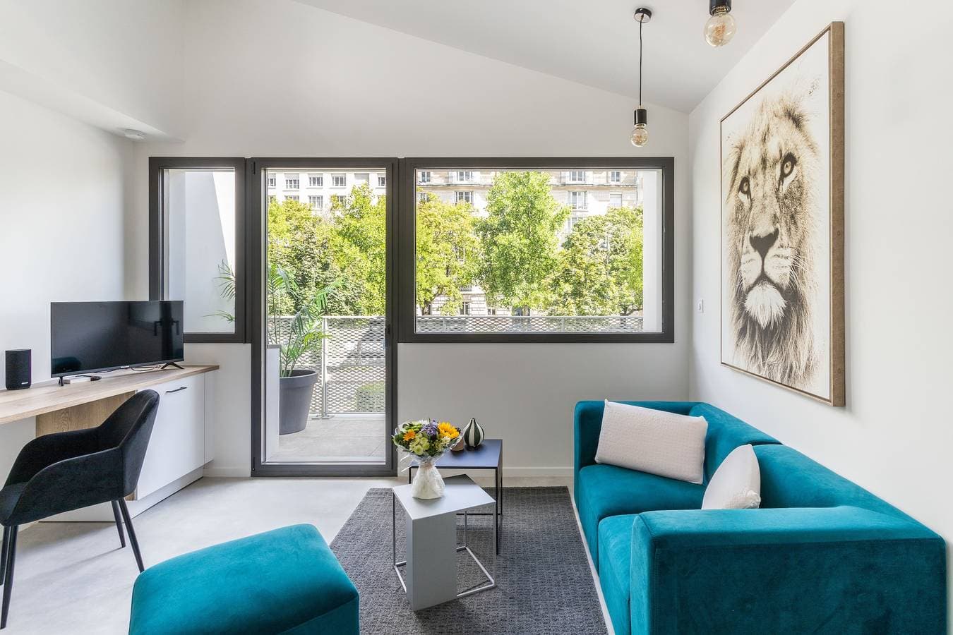 Foto 11 von 14: Ferienwohnung für 2 Personen mit Balkon