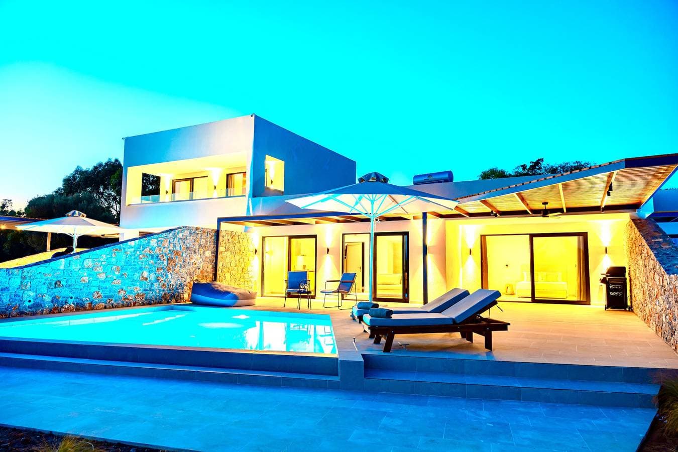 Foto 9 von 45: Luxuriöse Mittelmeervilla 'Selene 1' mit privatem Pool, Berg- und Landblick