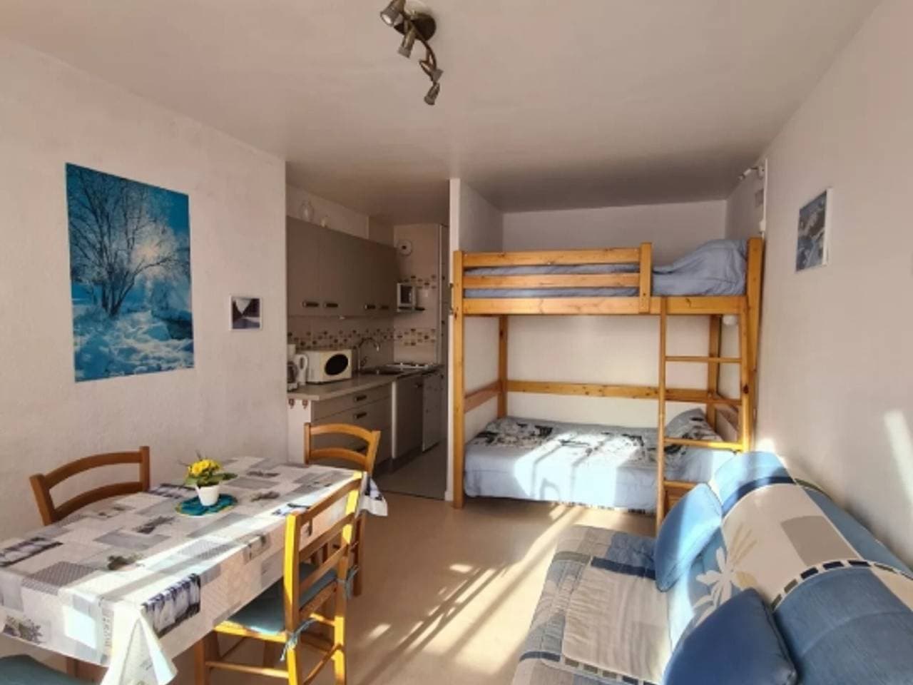 Foto 8 von 18: Studio mit Loggia in Super Besse, nahe Pisten