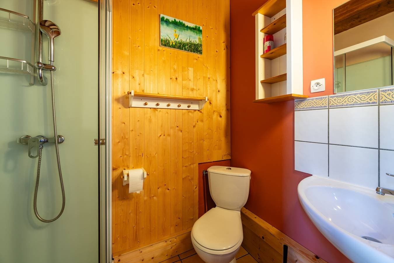 Foto 13 von 24: Gästehaus „La Chastanha – Zimmer 1“ mit Bergblick