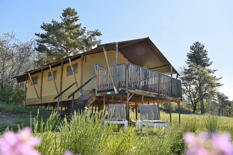Rcn les Collines de Castellane — Tente safari Laurier 1
