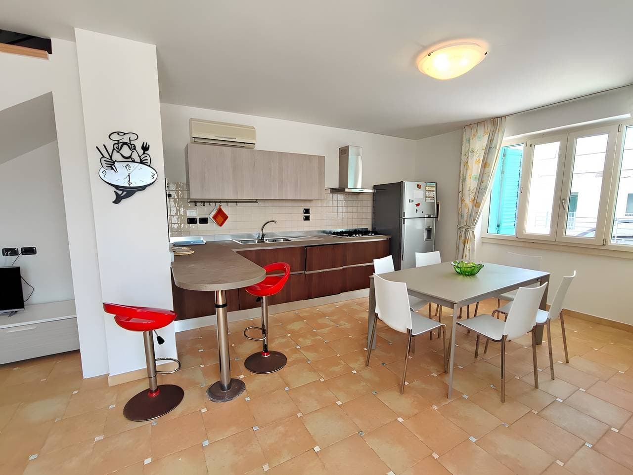 Foto 7 von 29: Ferienhaus 'Villetta A 200 Mt Dalle Spiagge' mit privatem Garten und Klimaanlage