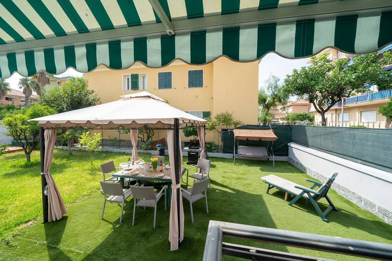 Foto 7 von 26: Ferienhaus 'Villa Verde – 300 m vom Meer' mit privatem Garten, WLAN und Klimaanlage