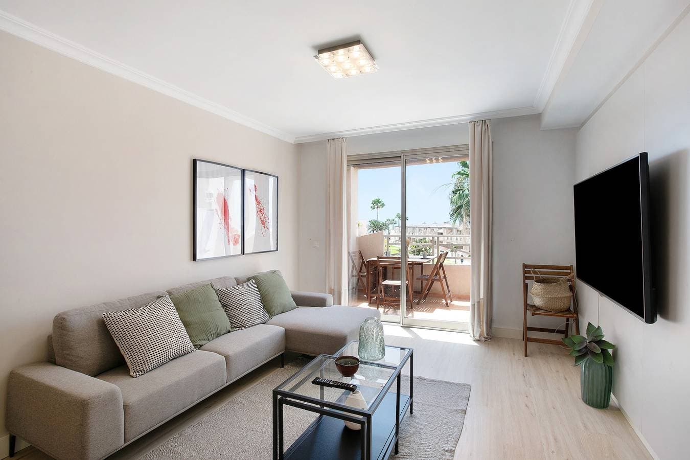 Foto 7 von 25: Ferienwohnung 'Costa Bella La Tejita' mit Meerblick, Gemeinschaftspool und WLAN
