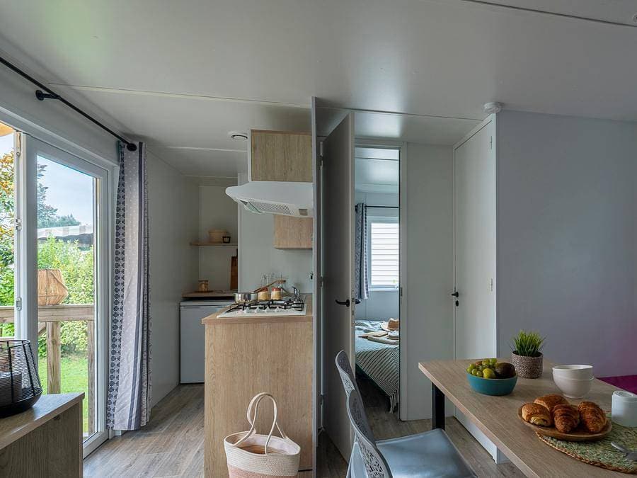 Foto 5 von 102: Camping Les Alizés - Mobilheim 4 personen - Komfort 22m²