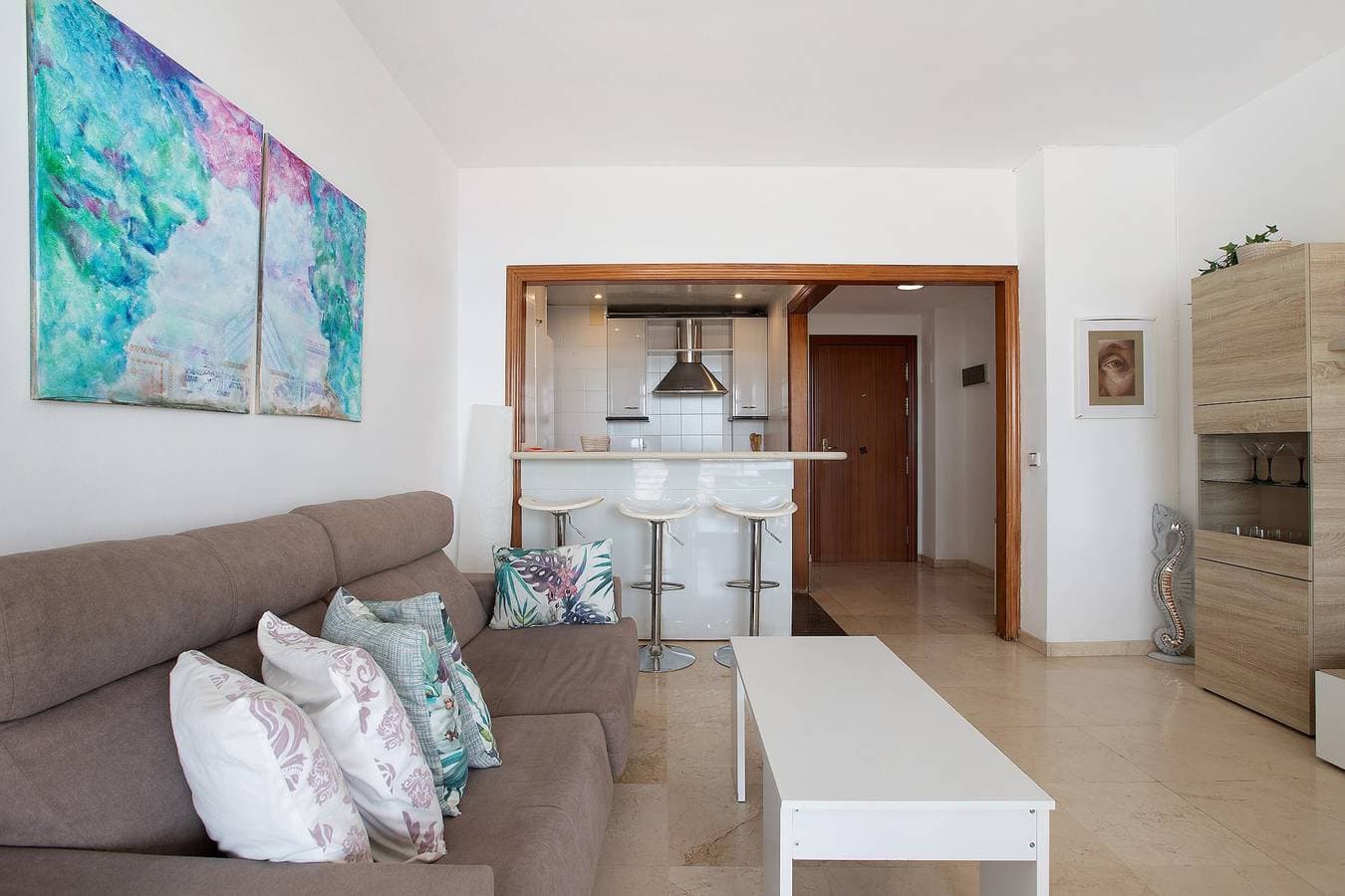 Foto 12 von 38: Apartment 'Primera Linea Vistas Panoramicas' mit Meerblick, WLAN und Klimaanlage