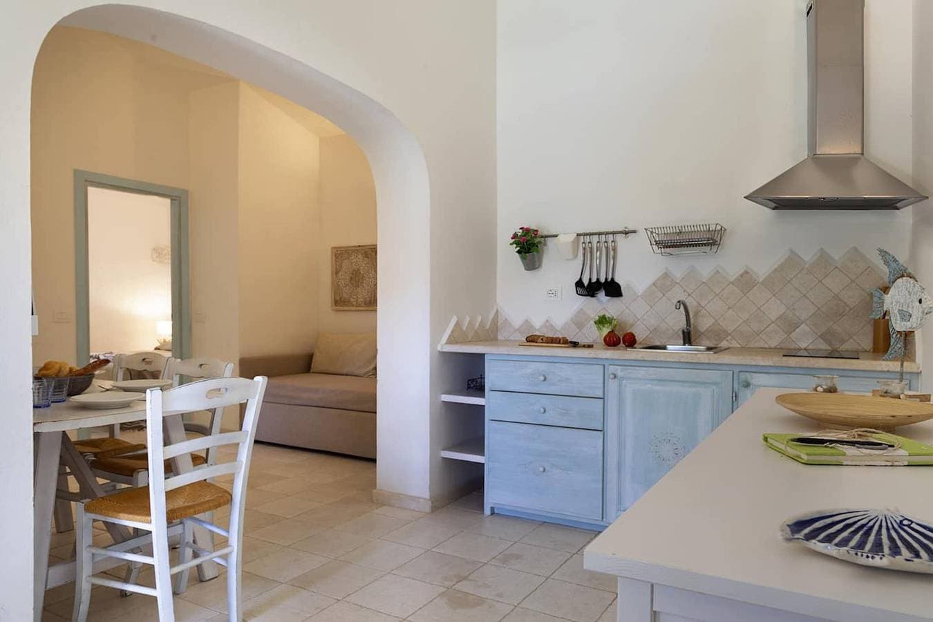 Foto 5 von 12: Ferienwohnung "Casa Federica" nahe dem Strand mit A/C, WLAN, Terrasse & Garten