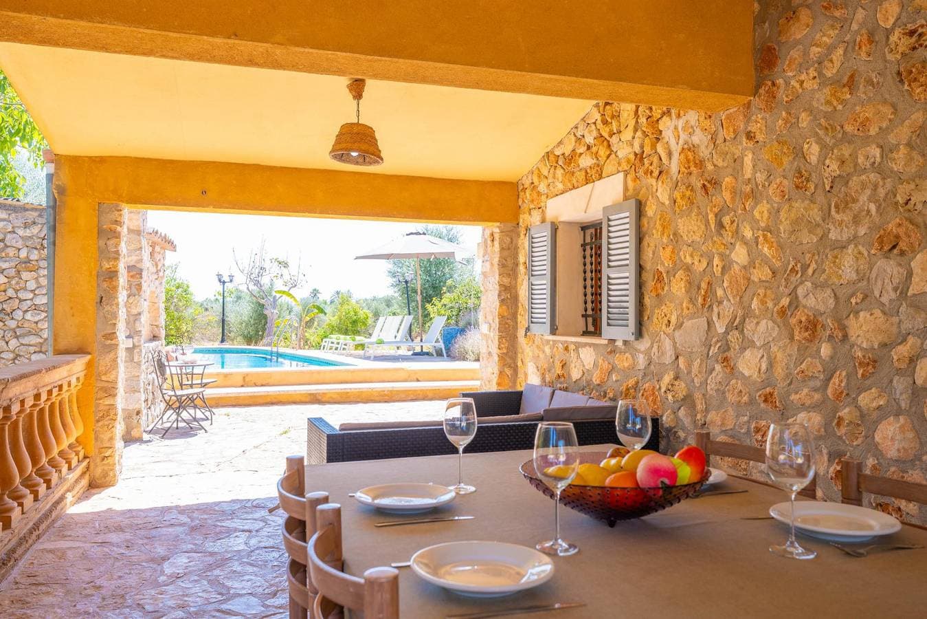Foto 8 von 33: Raco De Can Pep - Wundervolles, mallorquinisches Landhaus mit privatem Pool in ruhiger Umgebung. WiFi gratis
