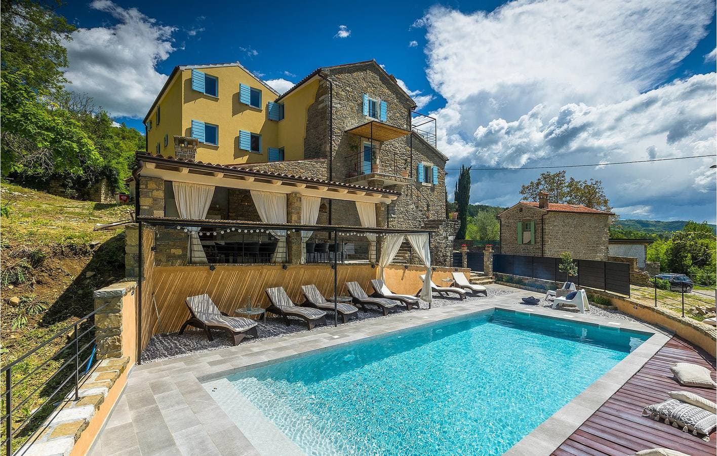 Foto 6 von 61: Gemütliche 1-Zimmer-Wohnung mit Pool in der Nähe von Oprtalj und zahlreichen Restaurants