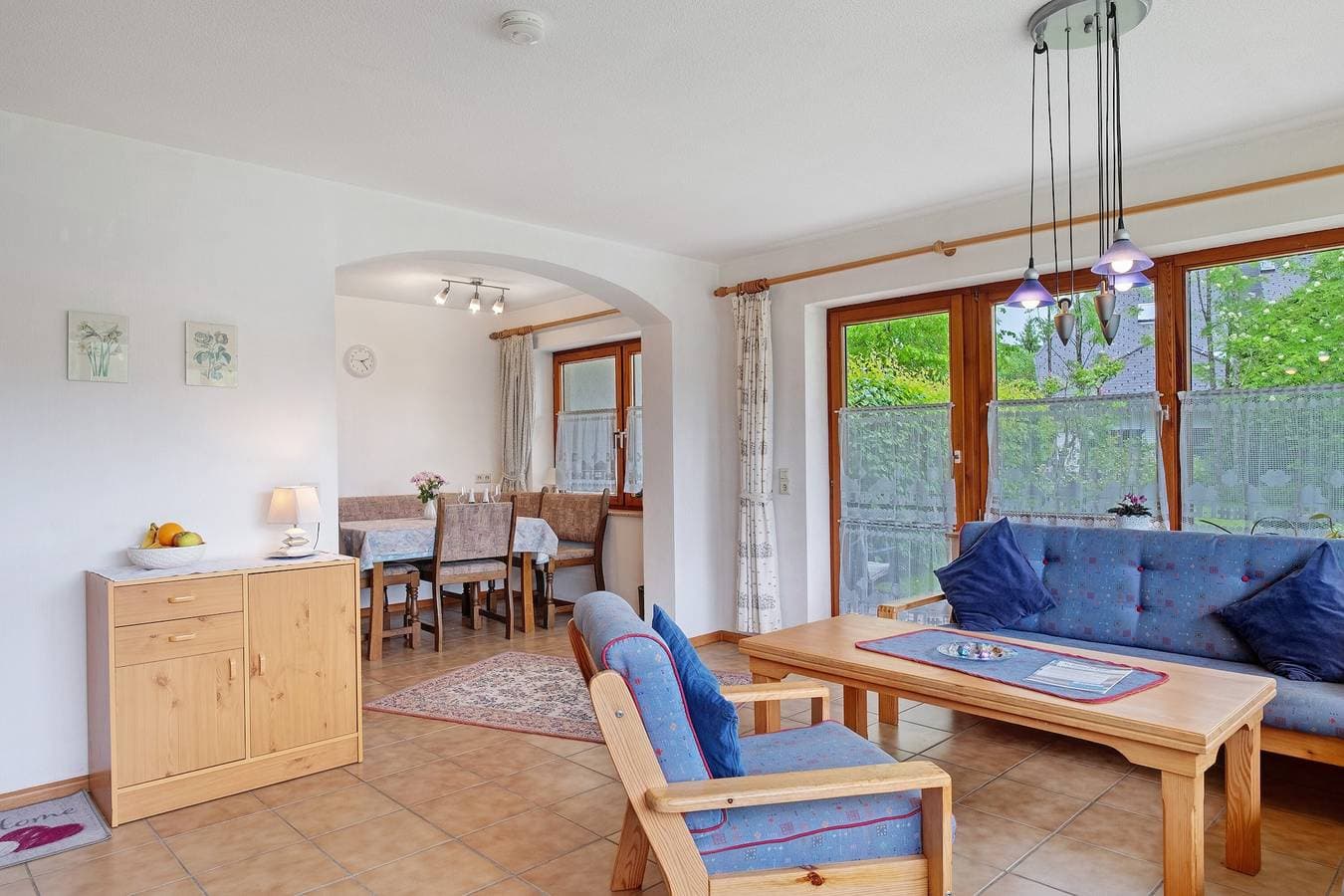 Foto 5 von 33: Ferienwohnung 'Typ B, 70qm' mit Bergblick, privater Terrasse und Wi-Fi