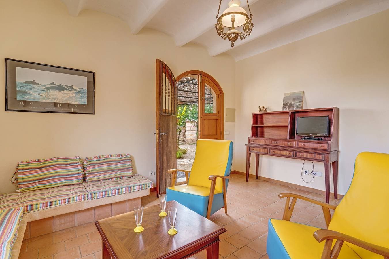 Foto 10 von 26: Ferienhaus "Casa del Pagès" in Possessió Sa Barrala mit Zugang zum Strand Es Trenc