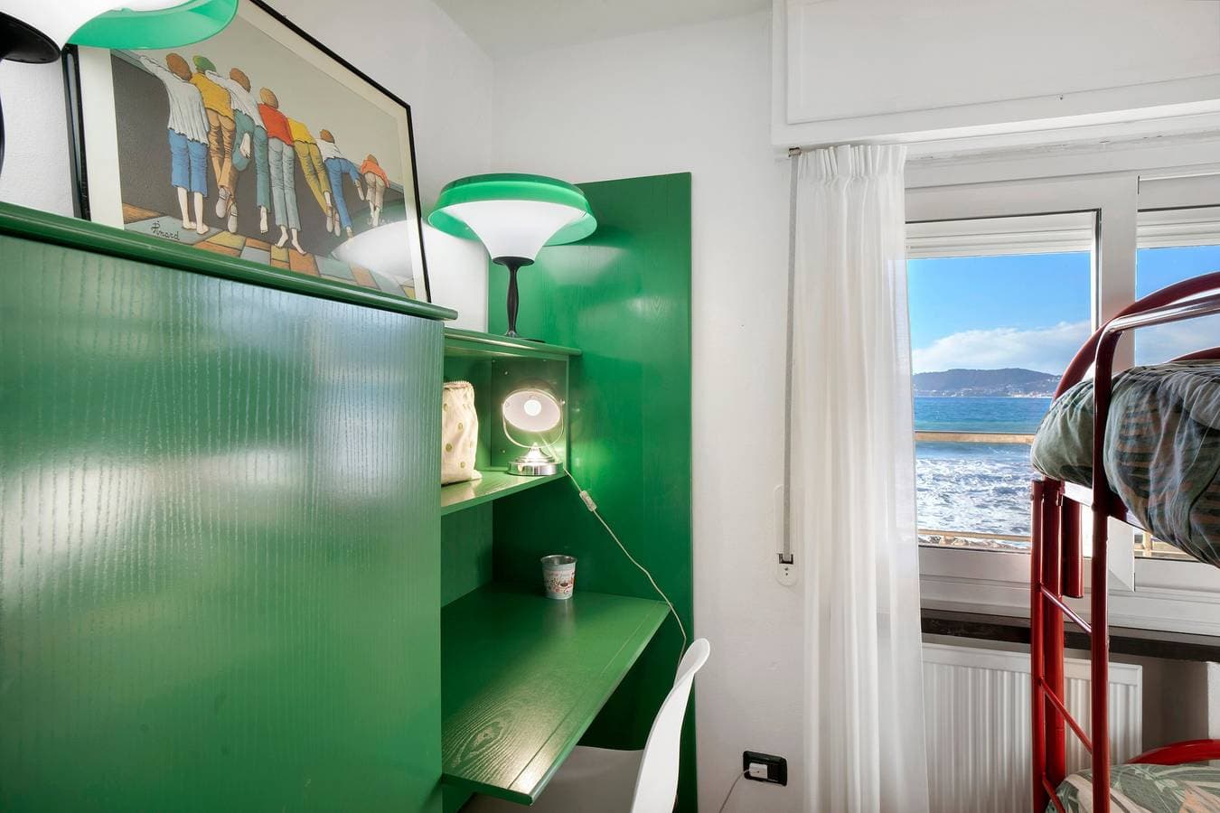 Foto 12 von 21: Ferienwohnung 'Cadorna Fronte Mare' mit Meerblick, Wi-Fi und Klimaanlage