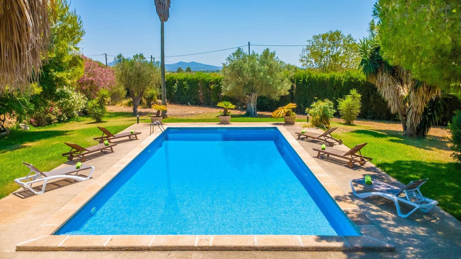 Foto 5 von 46: Son Obra Nou - Ferienhaus mit privaten Pool in Porreras. WiFi gratis