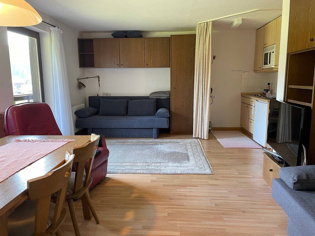 Foto 7 von 22: Ferienwohnung Fewo 2 am Auweg mit Bergblick, Gemeinschaftsgarten und WLAN