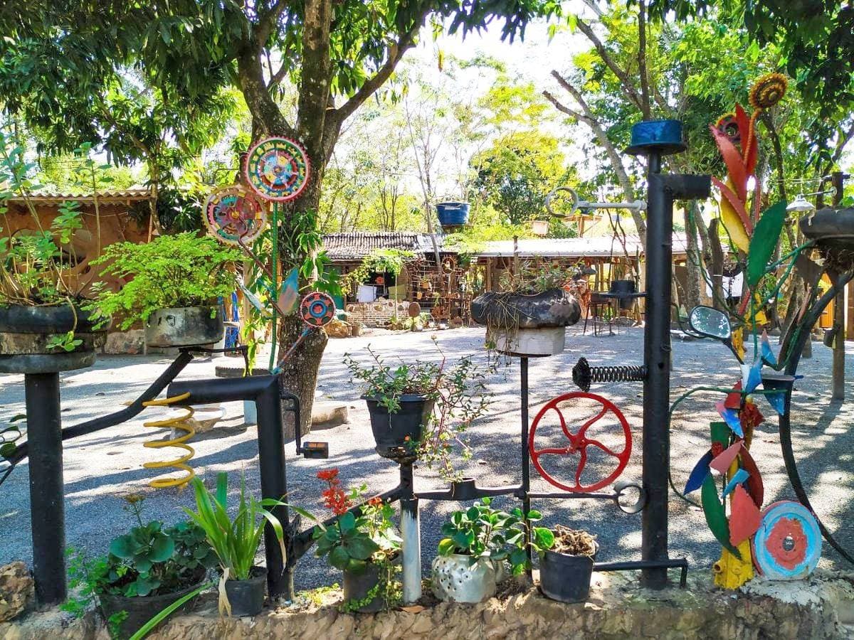 NOMADAS chalés, mini casinhas, bangalôs , área de camping e cozinha compartilhada 1