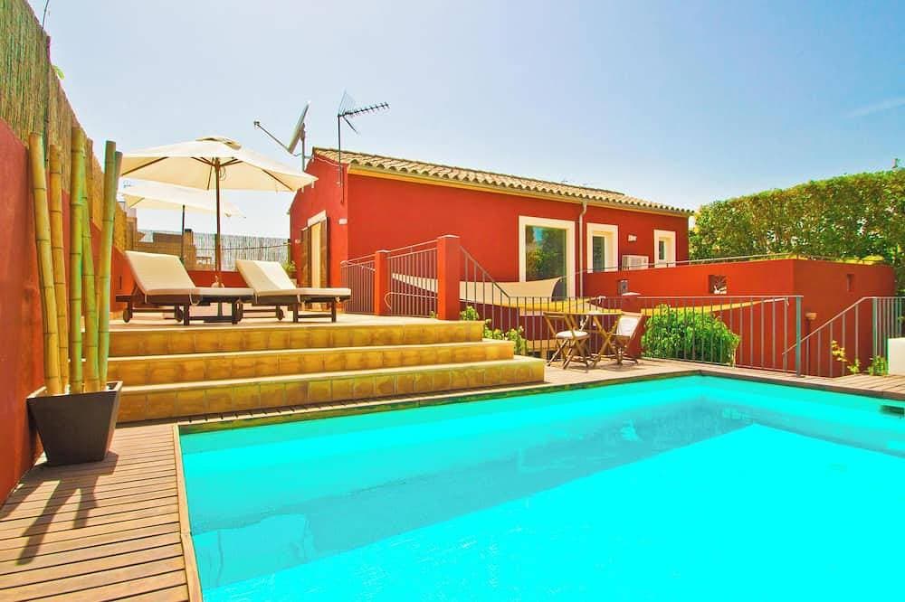 Stilvolle Villa in Palma mit beheiztem Pool und privatem Garten. 1