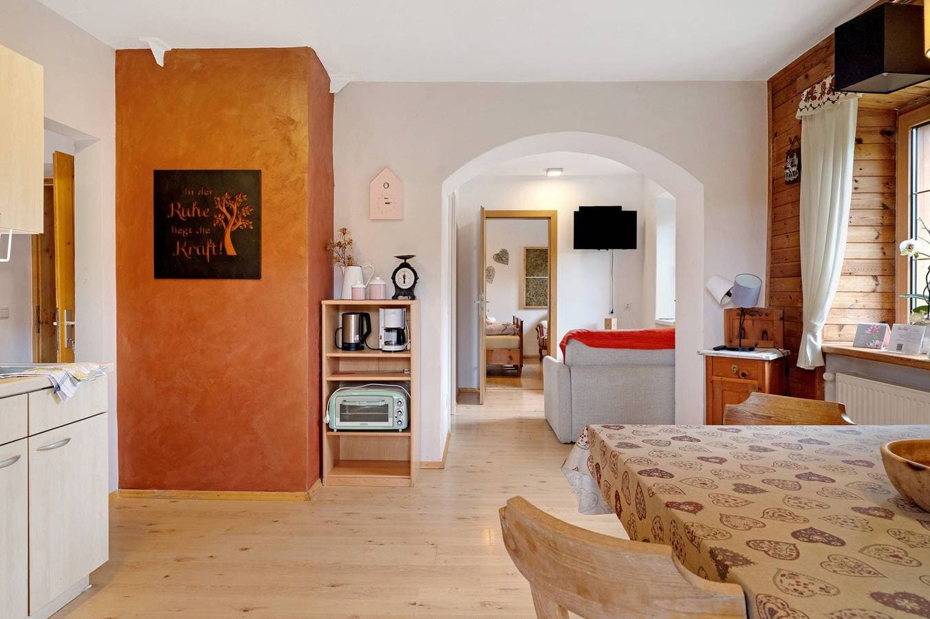 Foto 5 von 32: Ferienwohnung Huanzhof Schwarzhorn mit Bergblick, Garten & Terrasse