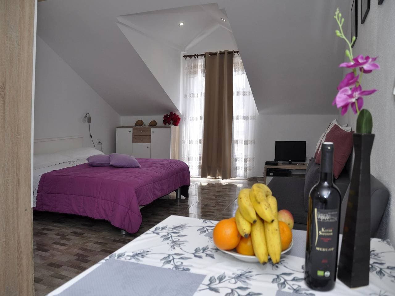 Foto 4 von 20: Apartment Danijela Mljet - Studio Apartment with Balcony and Sea View