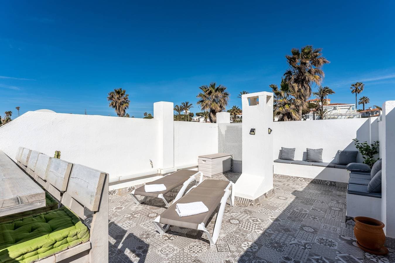 Foto 11 von 24: Ferienwohnung 'Oasis La Cala' mit Meerblick, Gemeinschaftspool und WLAN