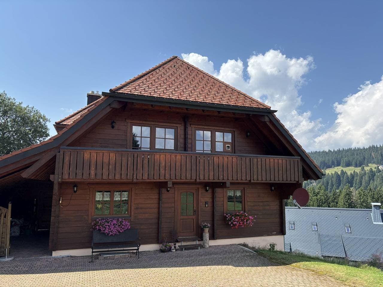 Foto 2 von 41: Ferienwohnung Weideblick - Ferienwohnung Weideblick, 80 qm, 2 Schlafzimmer, 2 Balkone, Terrasse, max. 4 Personen