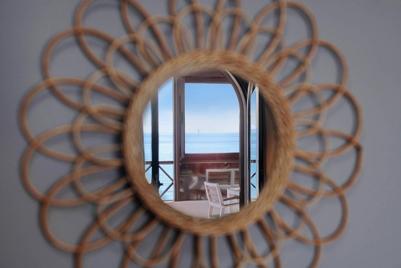 Foto 12 von 25: "La Estrella" in Strandnähe mit Panoramablick auf das Meer, Terrasse, Klimaanlage und WLAN