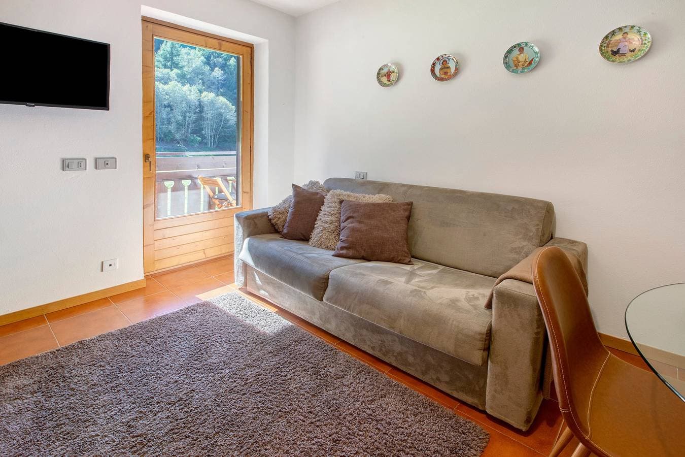 Foto 4 von 17: Apartment 'Cima De' Piazzi 2' mit Bergblick, Balkon und WLAN
