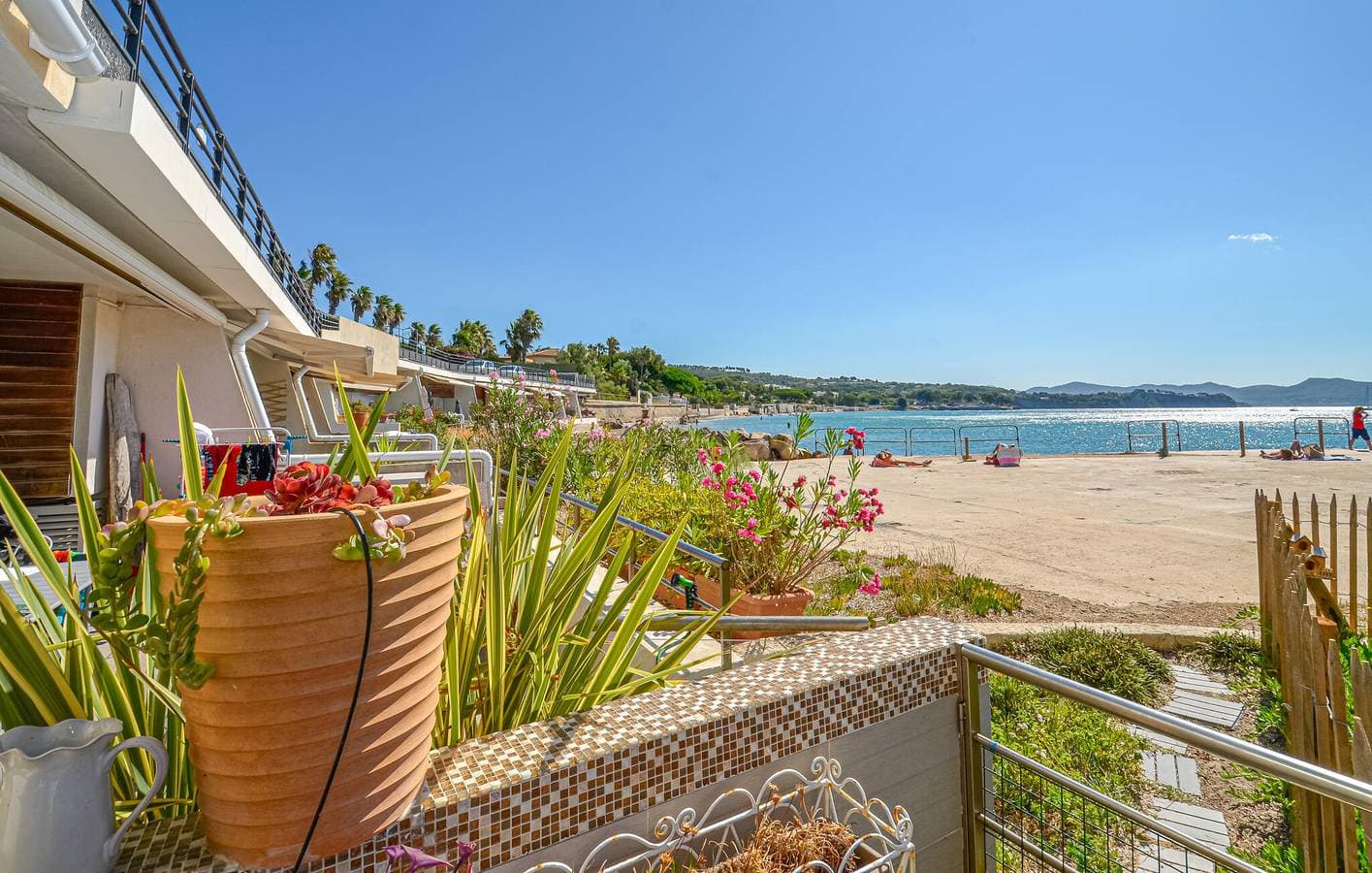 Foto 9 von 28: Apartment mit Meerblick, Wifi, AC, Parkplatz und Terrasse - 800m zum Strand