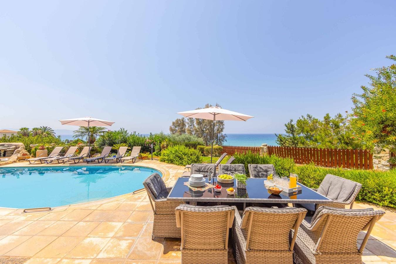 Foto 6 von 45: Villa für 8 Personen mit Balkon