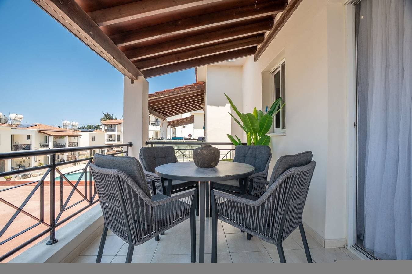 Foto 12 von 13: Ferienwohnung für 4 Personen mit Balkon